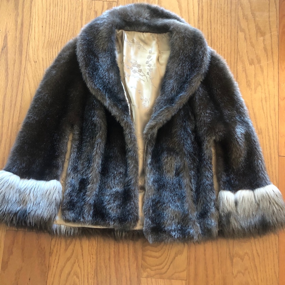 Sold 💕REGINA GLENARA Vintage Faux Fur - Picture 4 of 6